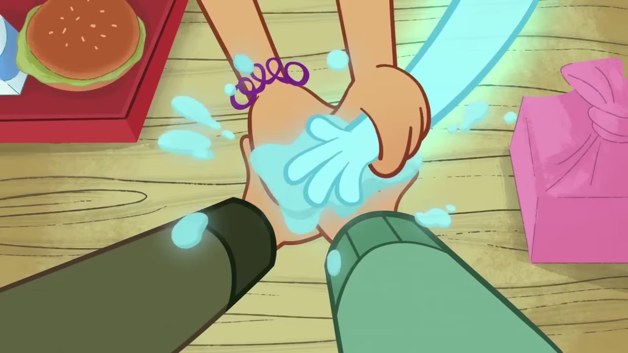 Splat a hand by backuparguelles on DeviantArt