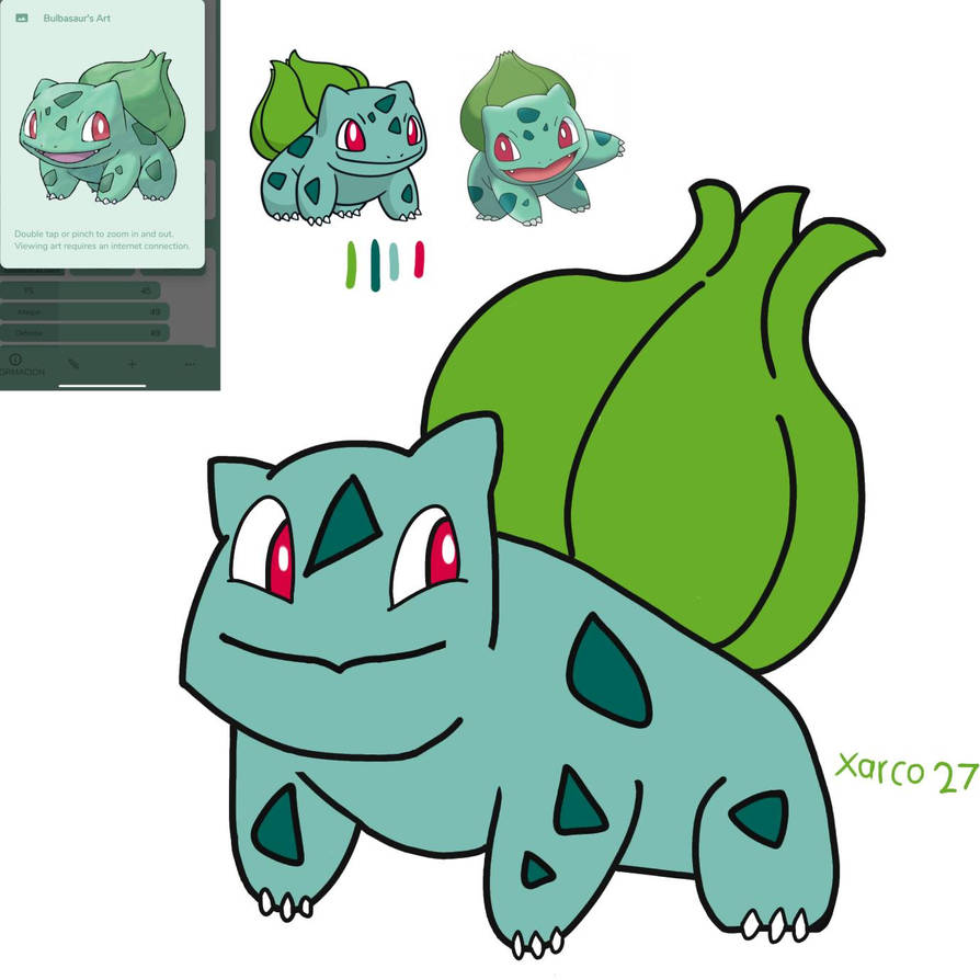 Bulbasaur Two Bulbasaur by xarco27 on DeviantArt