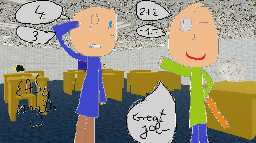 Mathpad Baldi baldi easy math by bonnie65 on DeviantArt