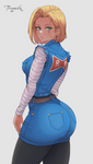 Android 18 by Torygika