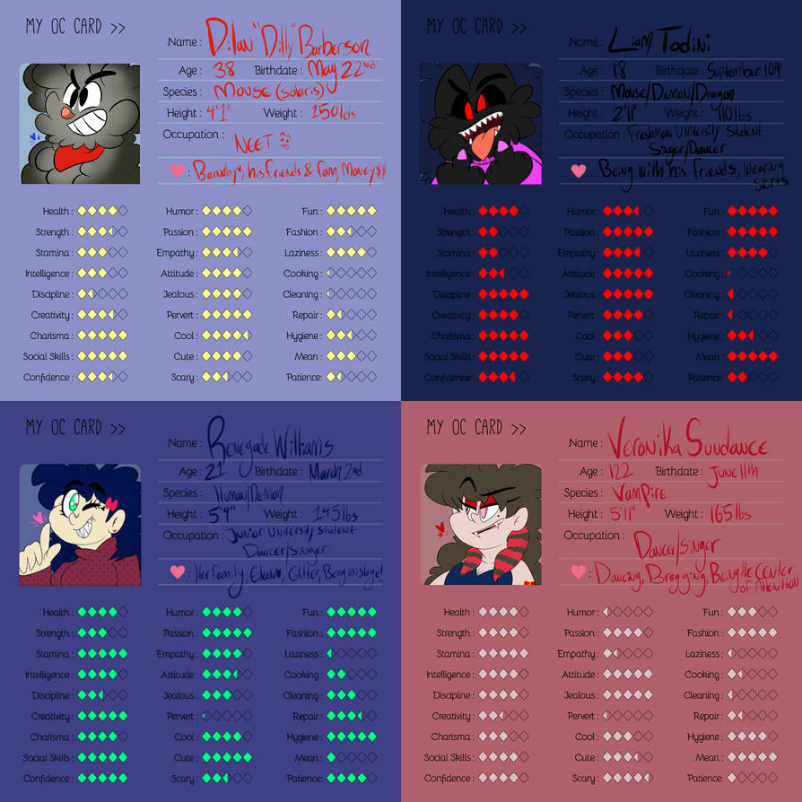 Memory Card Oc oc cards 2! by ceeceeroxx on DeviantArt