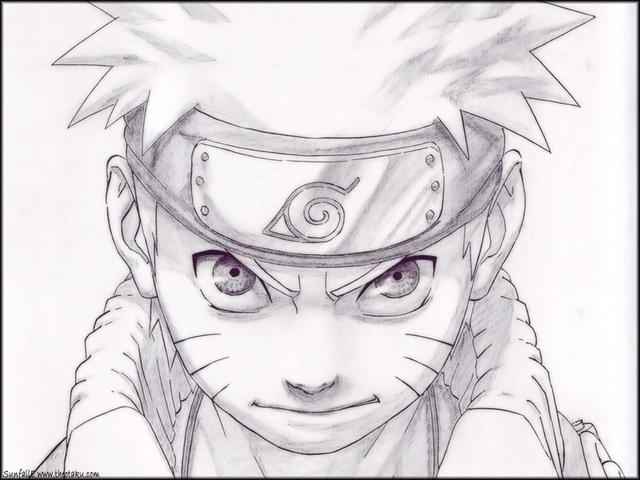 Naruto Drawing, Drawing/illustration by Zlew21 - Foundmyself