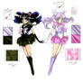 Nehelenia and Sailor Lavender Cherry Moon