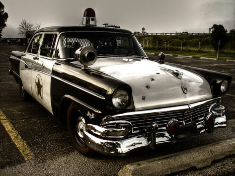 Vintage Police Car