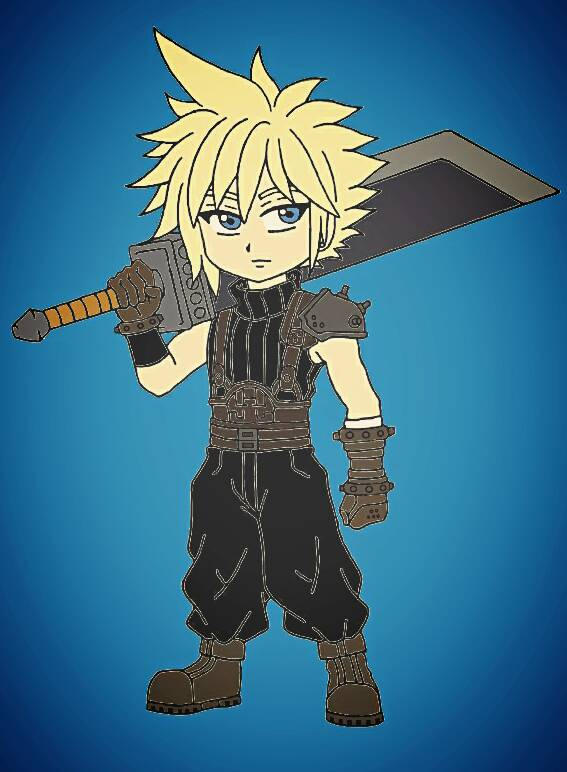 Final Fantasy 7 Cloud Strife Fan Art by Nise54 on DeviantArt