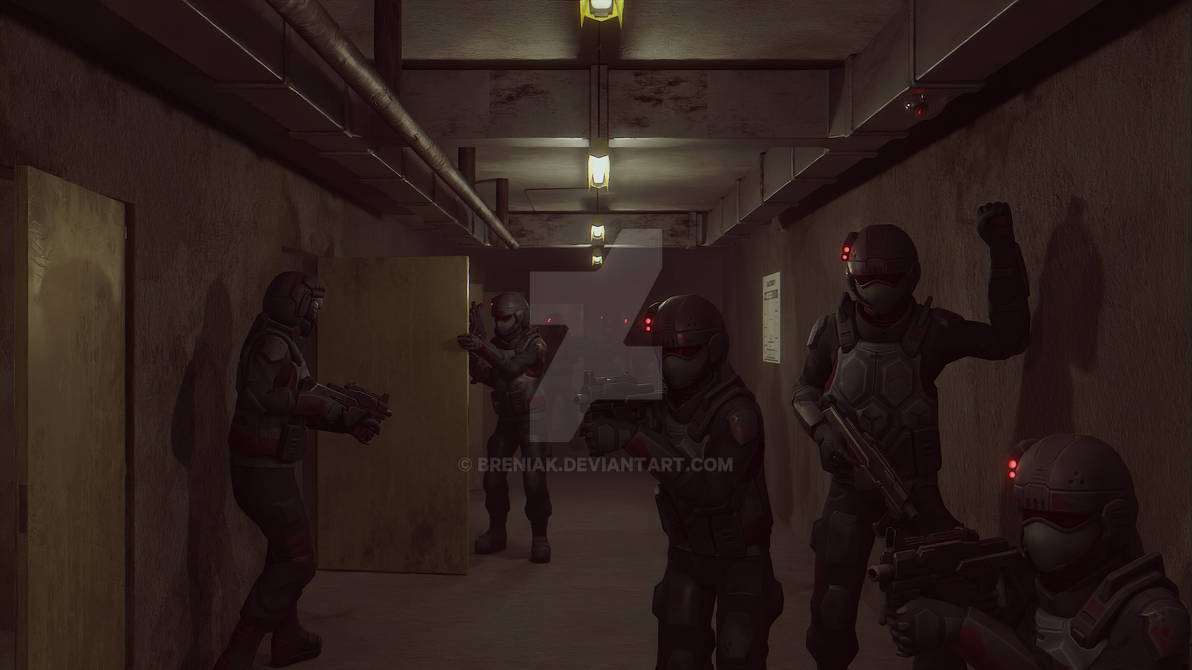 Biotech-Corp Assault - view 1 by Breniak on DeviantArt