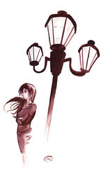 Streetlamp Girl