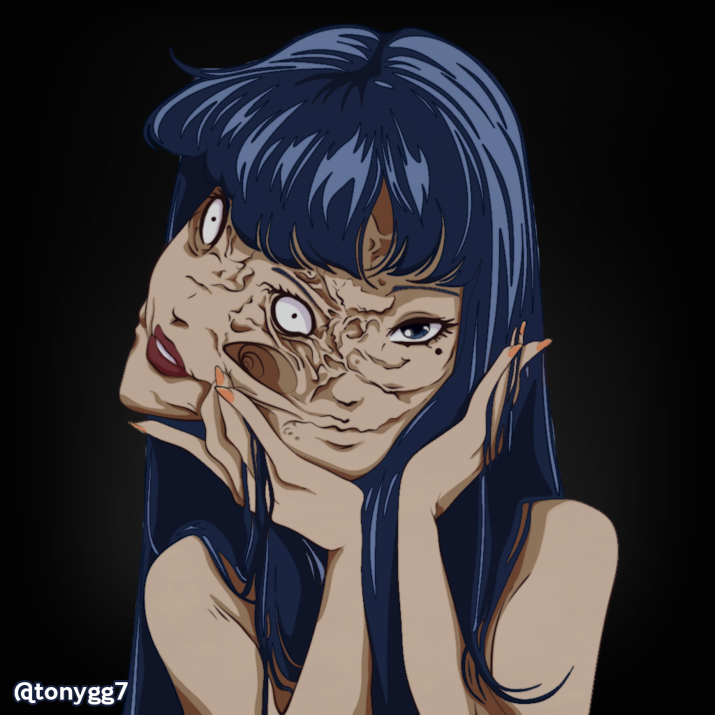 Tomie - Junji Ito - Anime Style (My Version) by TonyGG7 on DeviantArt