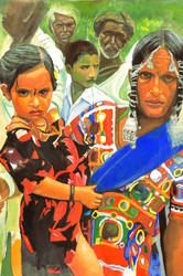 india culture painting