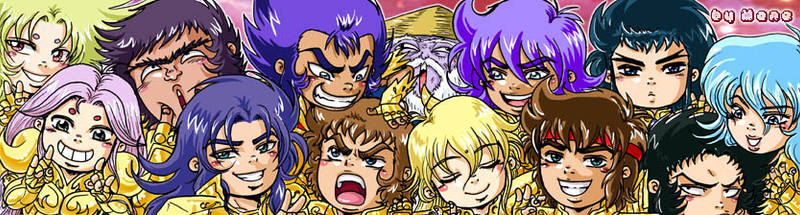 Chibi Gold Saints