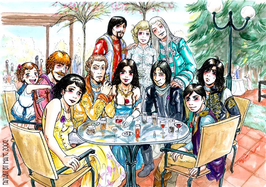 +Lucius and Narcissa Wedding+ by Manechan