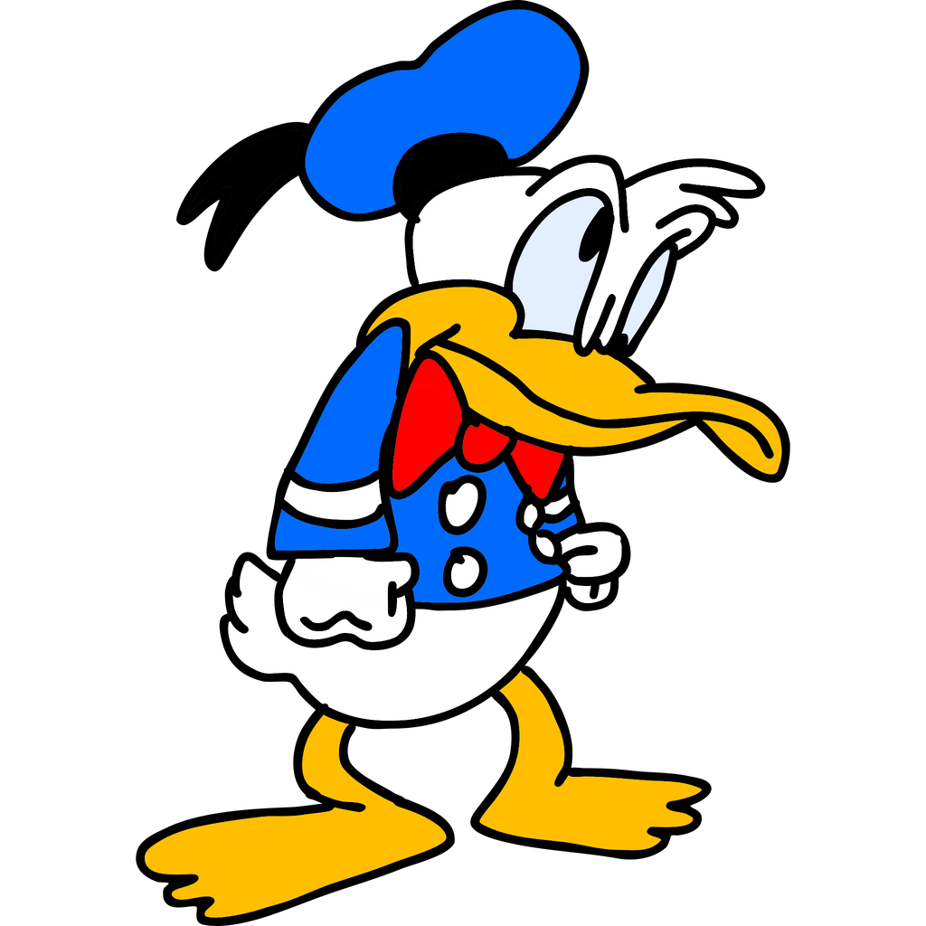 angry duck by SuperZachWorldArt on DeviantArt