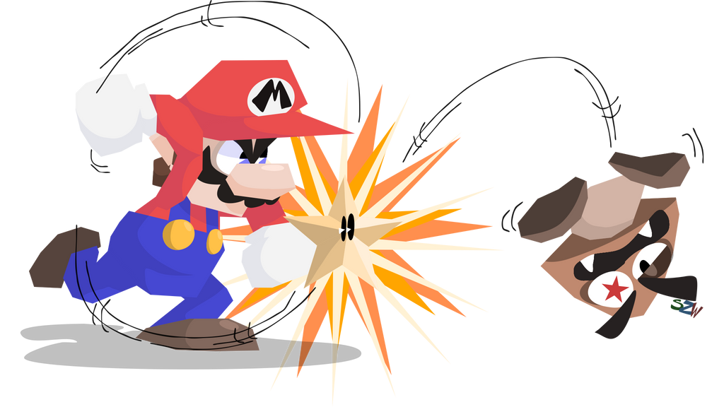 Mario holding oppressed rage by SuperZachWorldArt on DeviantArt