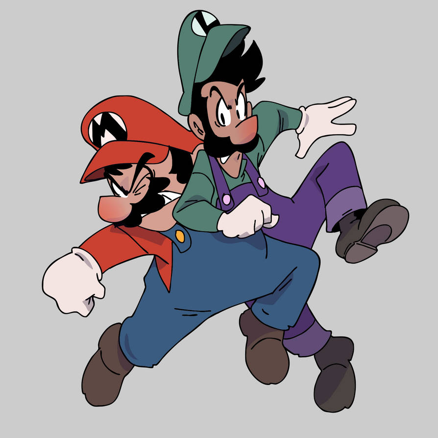 Brotherly rivalry by SuperZachWorldArt on DeviantArt