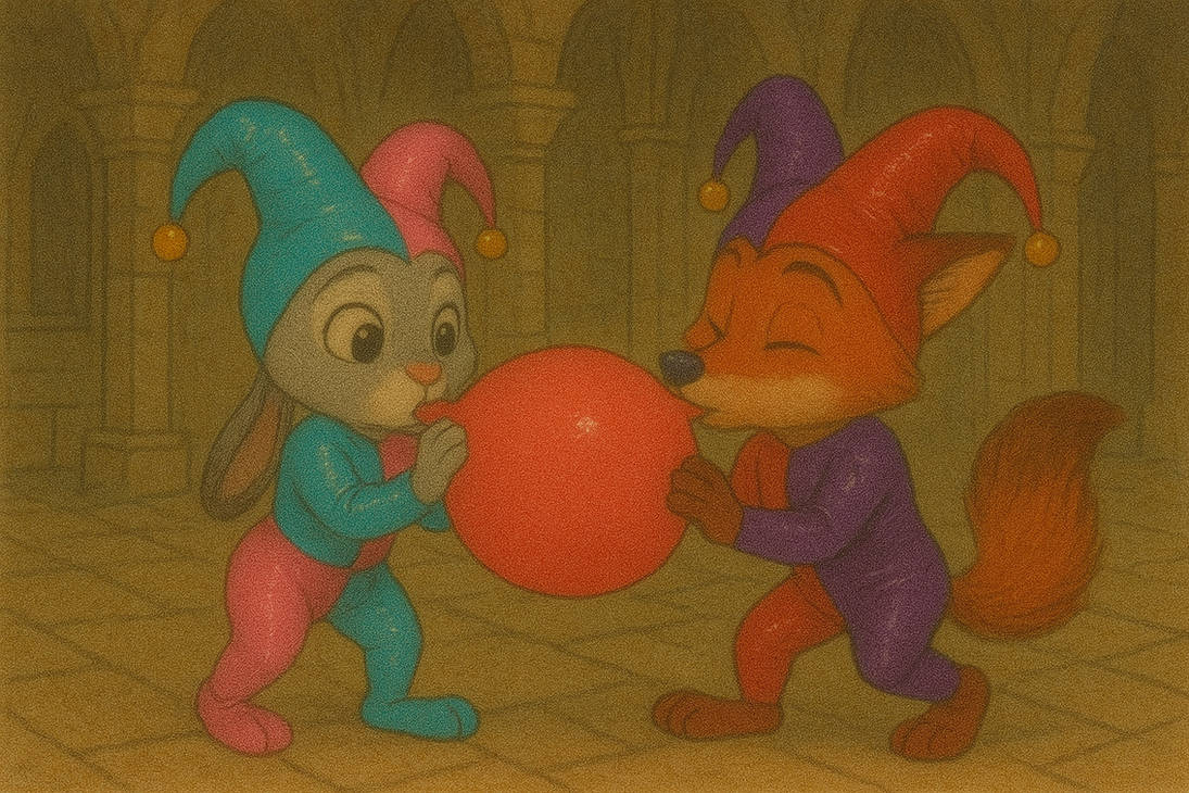 Jester Balloon blow a balloon together for two jester by Aiballoonboy11 on DeviantArt