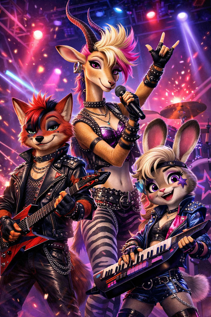 Zootopia Rocker Glamrock Zootopia by Aiballoonboy11 on DeviantArt