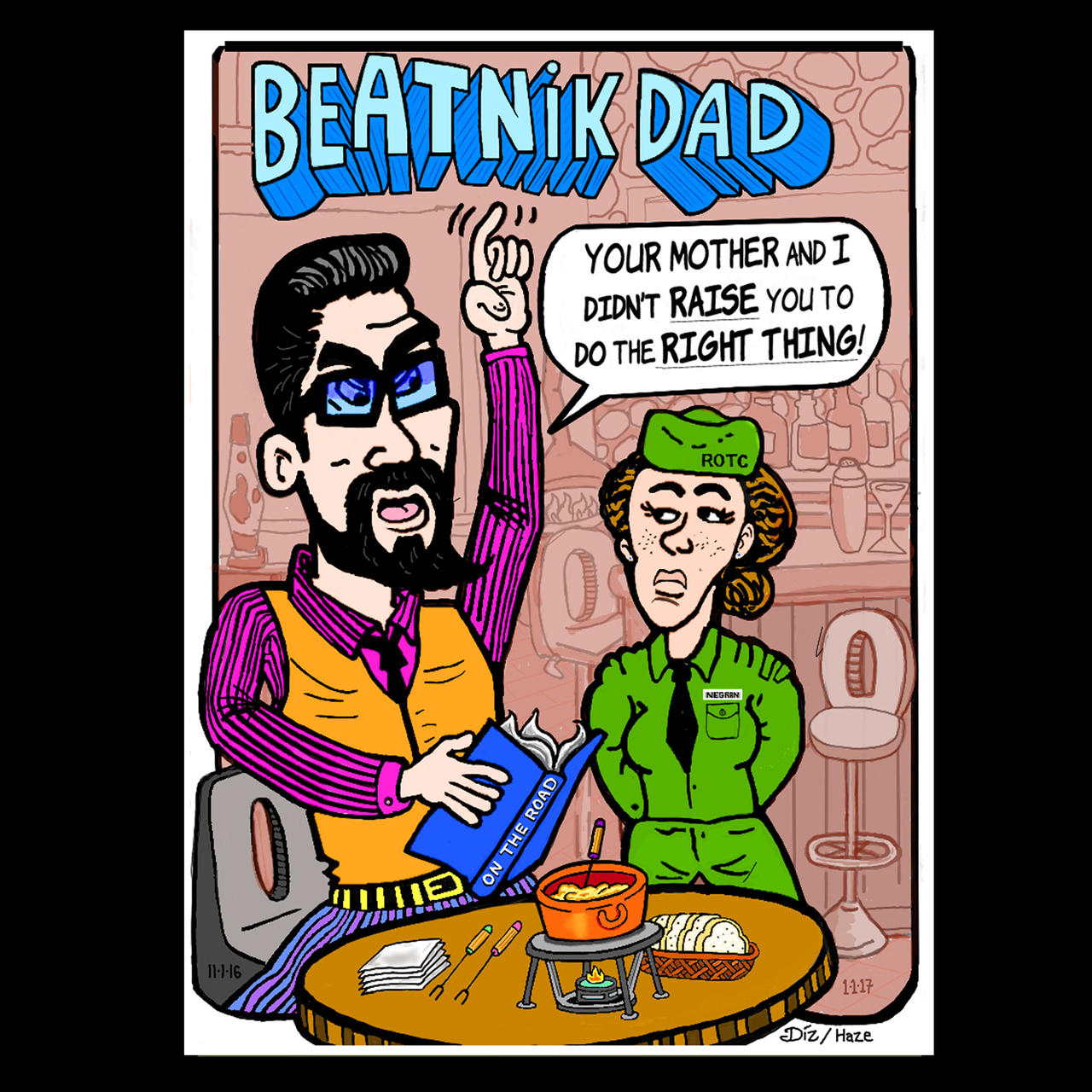 Beatnik Dad by DIZWALTNEY on DeviantArt
