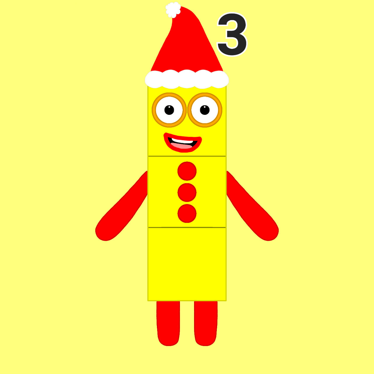 Numberblocks 3 Character at Howard Vasquez blog