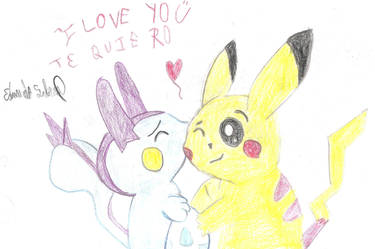 Pikachu and Pachirisu's Love