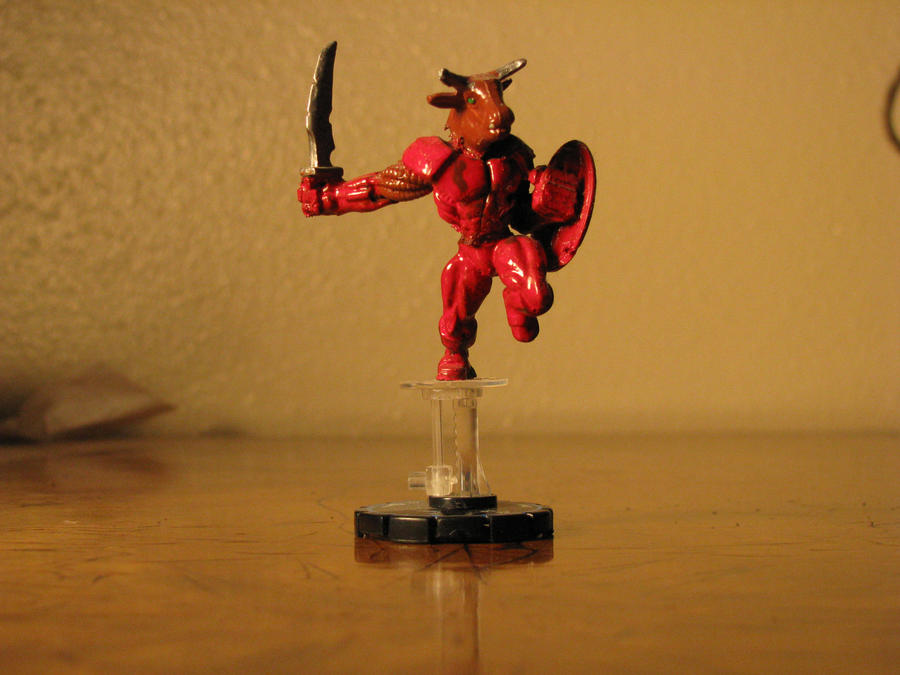 Red Rhok custom figure