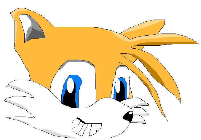 Tails Headshot Tails head by KitMitCat on DeviantArt