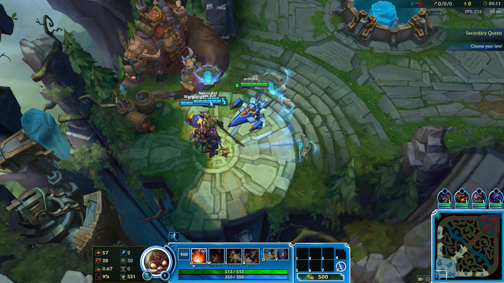 Blue League of Legends updated Overlay by m3ndi3 on DeviantArt