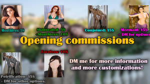 Re-Opening Commissions From Now