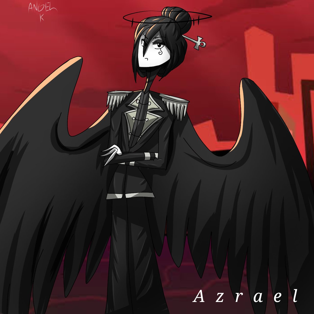 New Azrael Skellington Hazbin Hotel OC by SenhorAzrael on DeviantArt