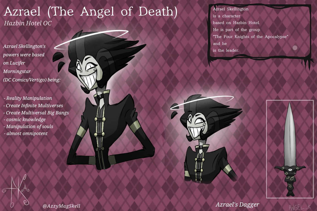 Azrael Skellington Profile (Hazbin Hotel OC) by SenhorAzrael on DeviantArt
