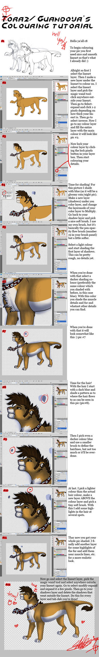 Colouring+Shading tutorial