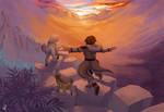 On top of the world - Keeonah RoD - Tokotas by DRGNFL