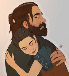 HVALLA - human AU - Hug