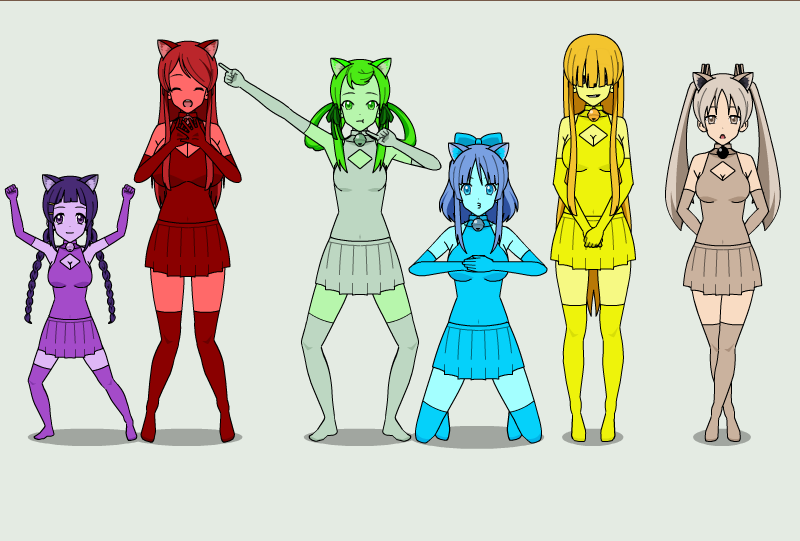 Six More Neko Girls