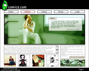 Comic design