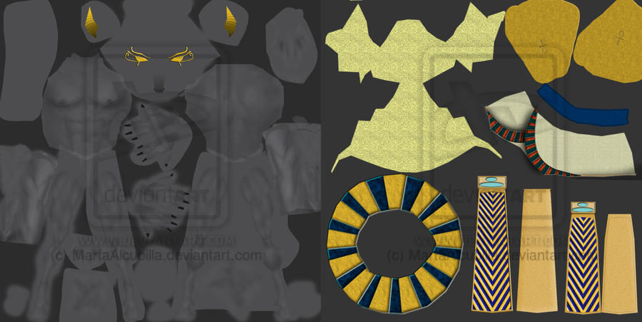 Minecraft Anubis Texture Anubis Textures by MartaAlcubilla on DeviantArt