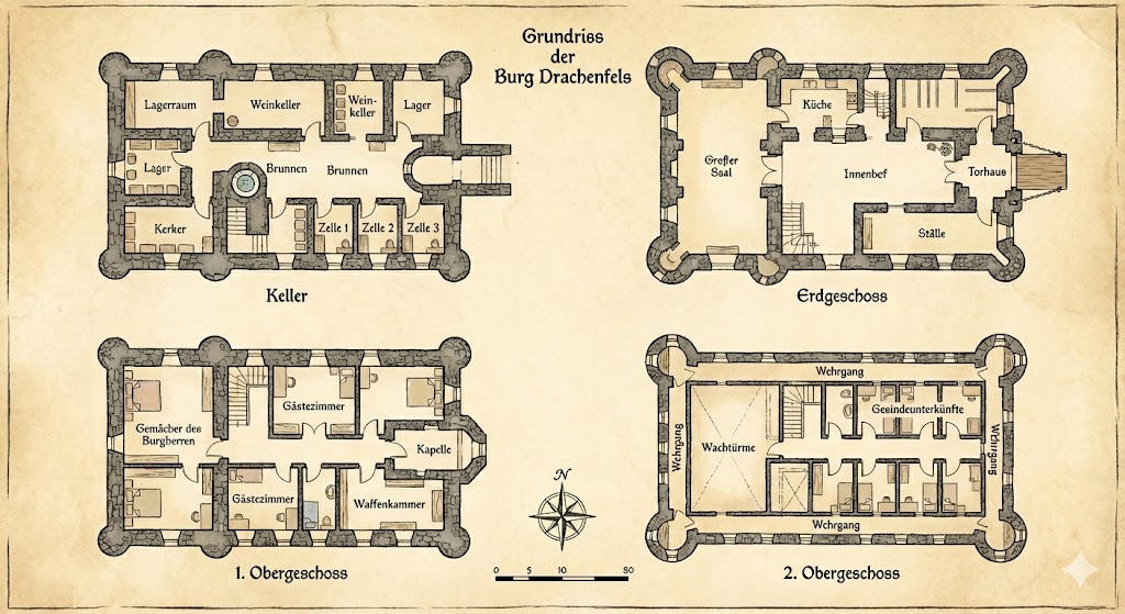 Mappath Castle Castle map by HarbekLoderr on DeviantArt