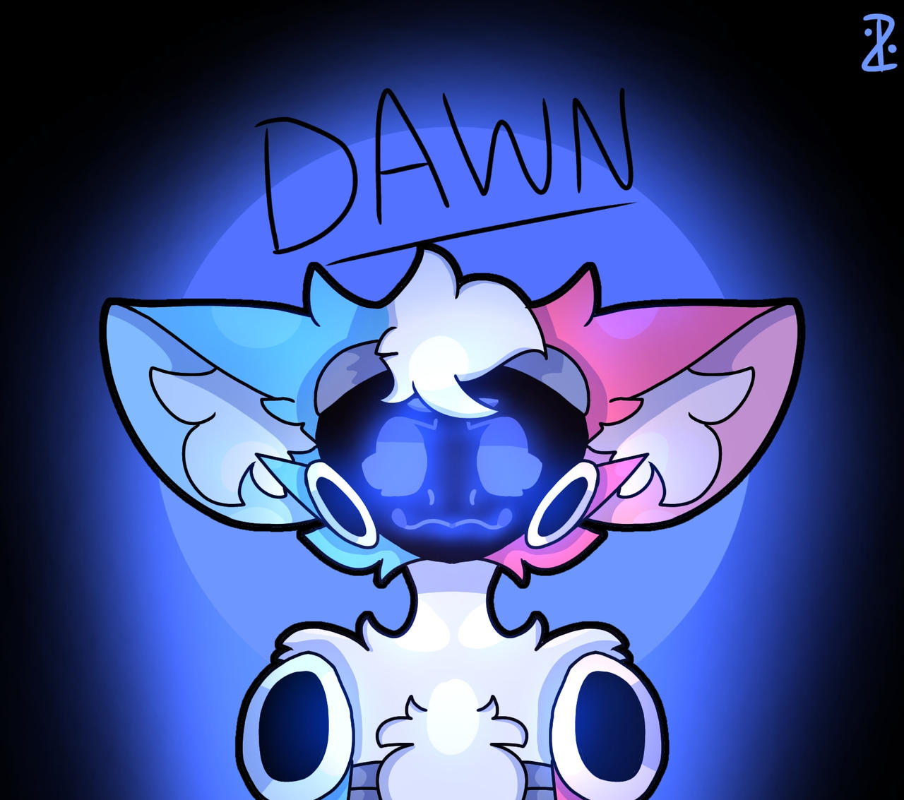 Dawn the Protogen by SparkStudios1 on DeviantArt