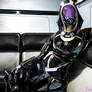 Tali'Zorah of Mass Effect - Relaxing time