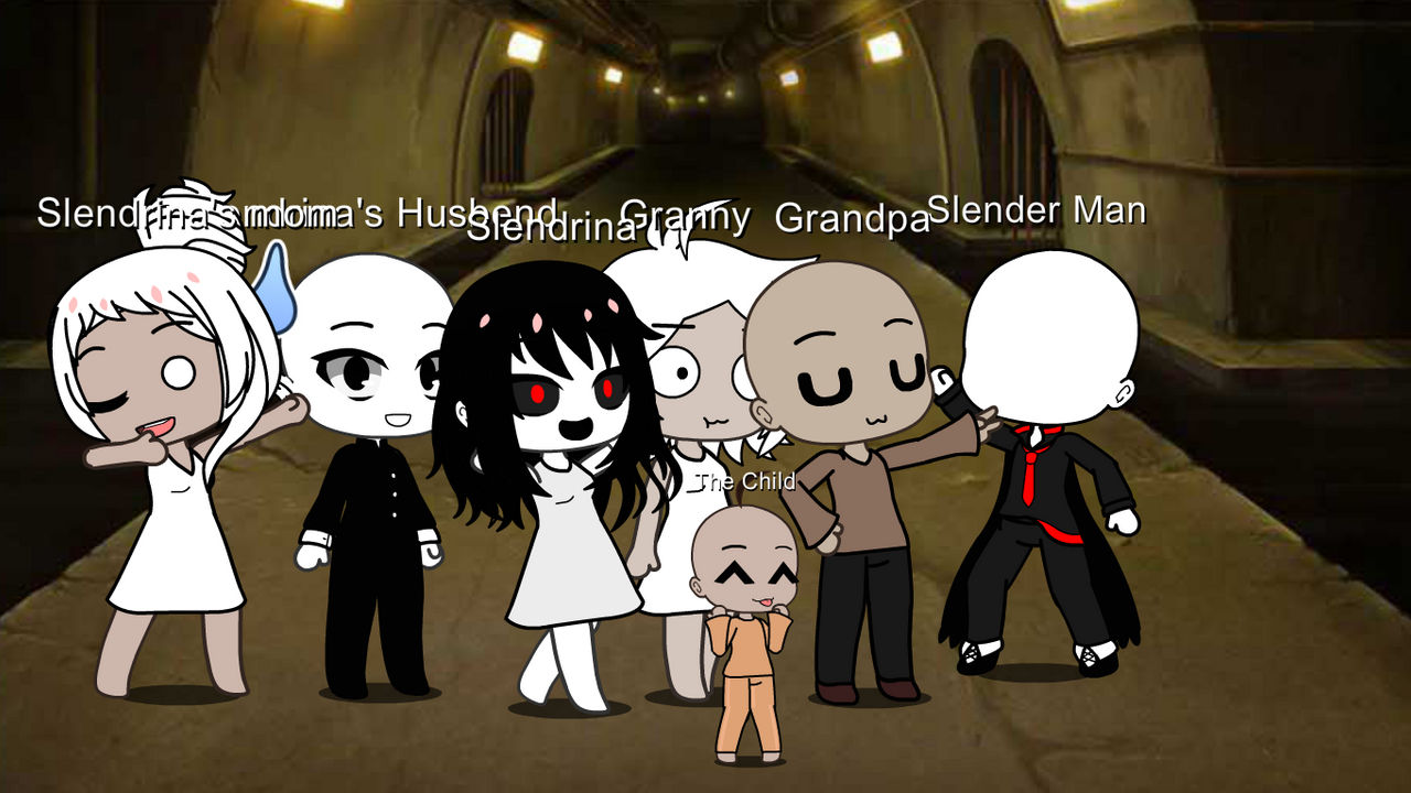 Slendrina: The Cursed Family of Slenderman - fan made Photoshop family  photo. : r/Slender_Man