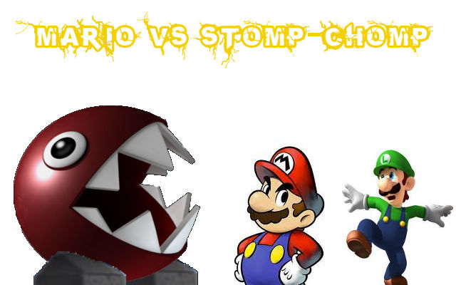 Mario Vs. Stomp-Chomp by Orangedude95 on DeviantArt