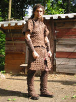 Stunted leather armor