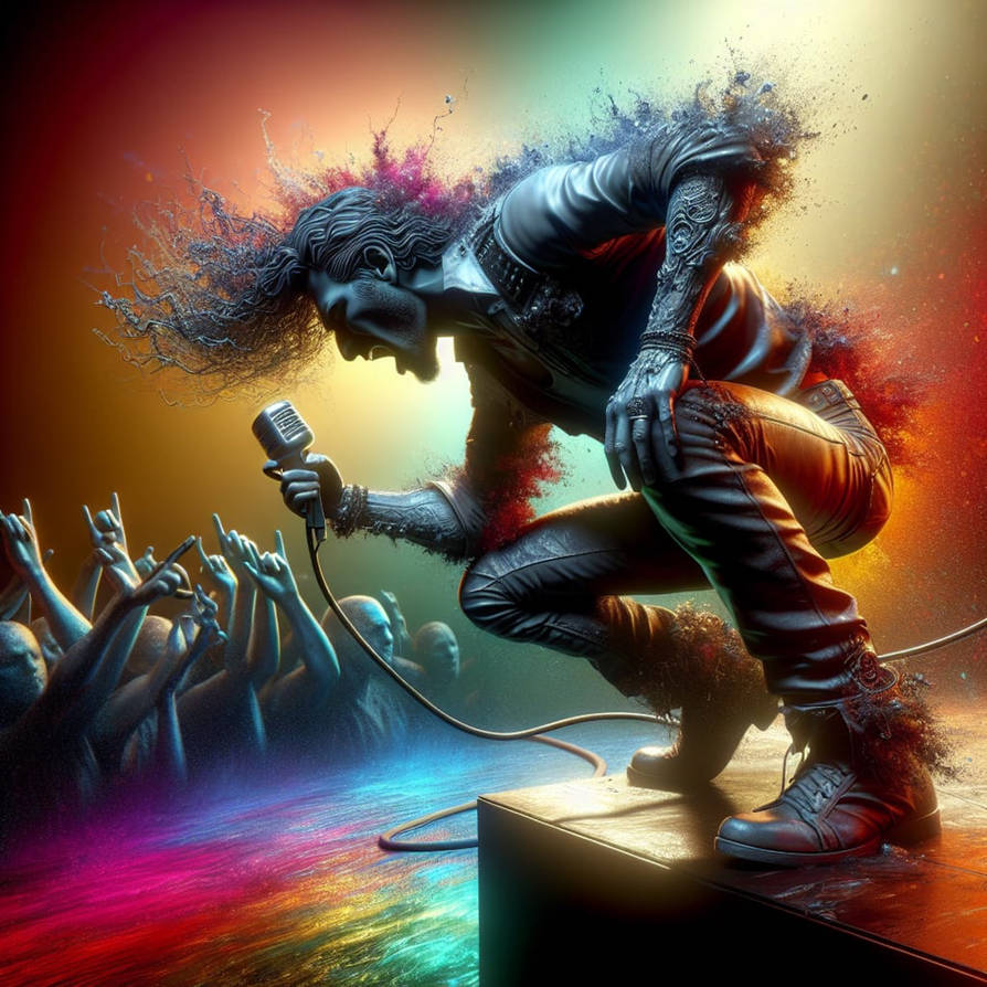 Heavy Metal Rocker by Lencarol on DeviantArt