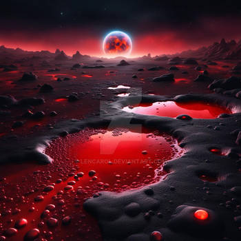 Alien Planet Map Deviantart Alien Planet by Lencarol on DeviantArt