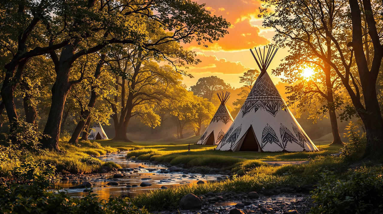 Native Cap Native American Camp by Lencarol on DeviantArt