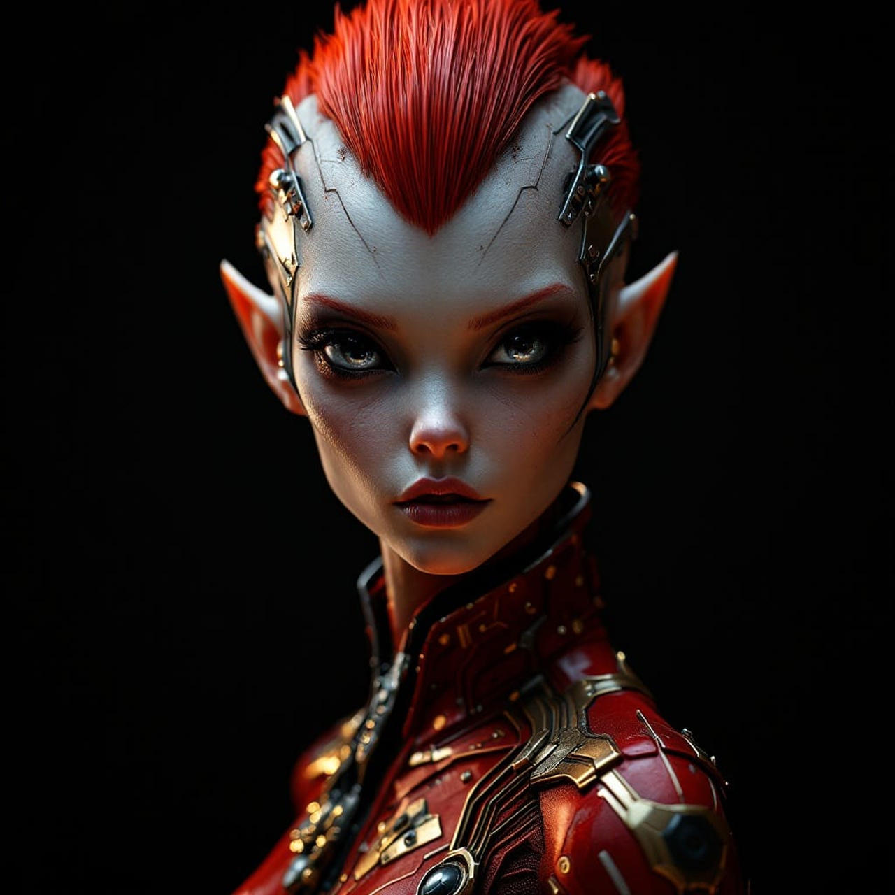 Female Alien Races Deviantart Female Alien by Lencarol on DeviantArt