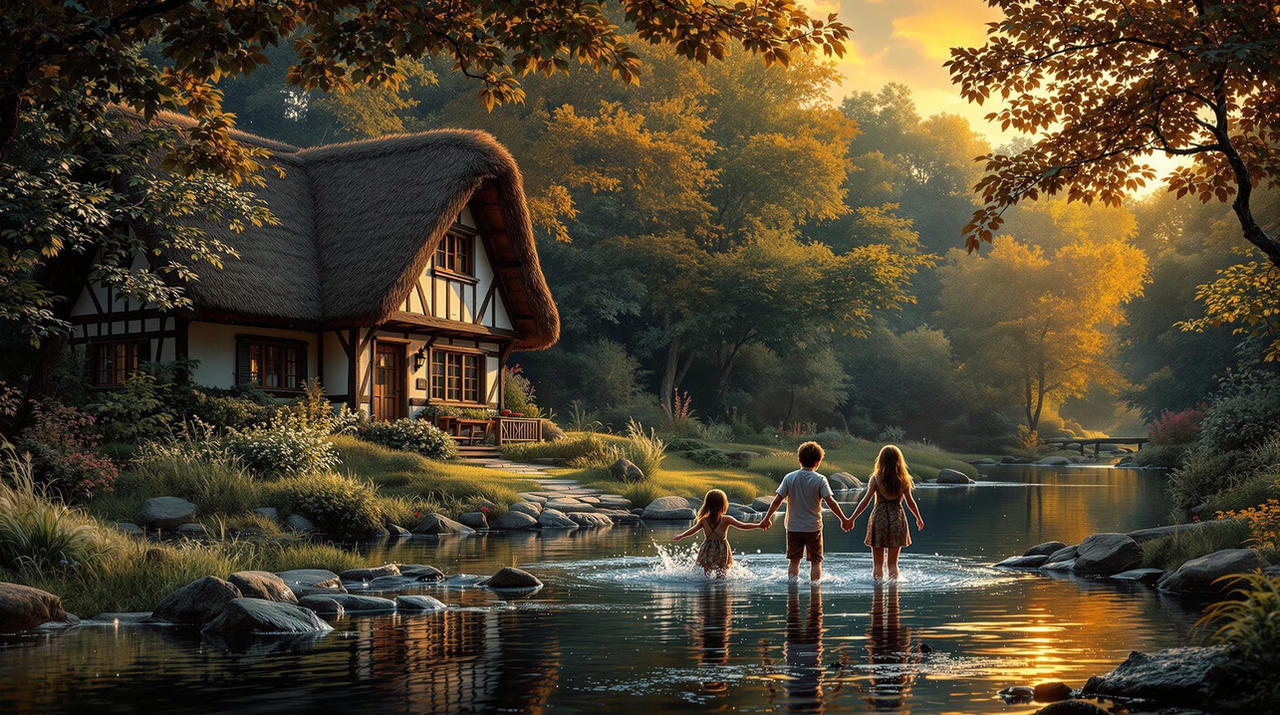 Cottage Fun Fun at the Cottage by Lencarol on DeviantArt