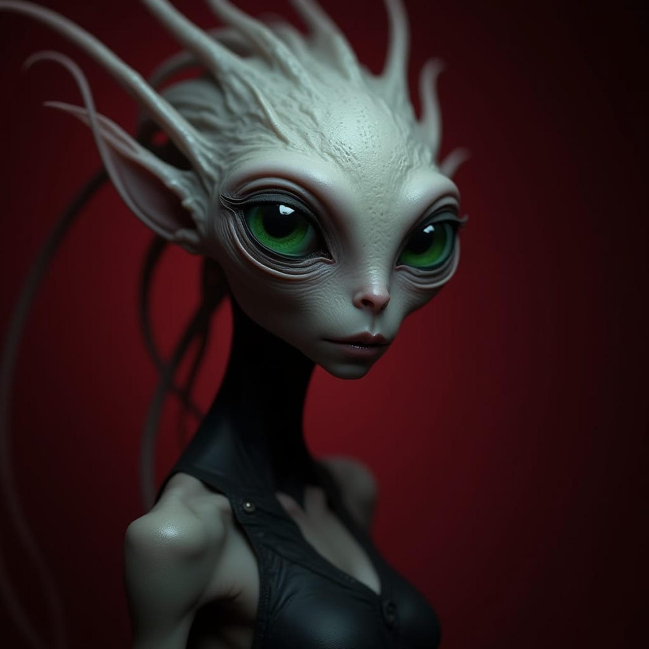 Female Alien Races Deviantart Female Alien by Lencarol on DeviantArt