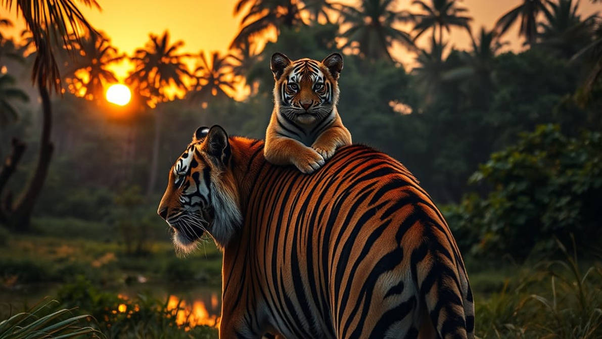 Tiger Cub on alert Mode by Lencarol on DeviantArt