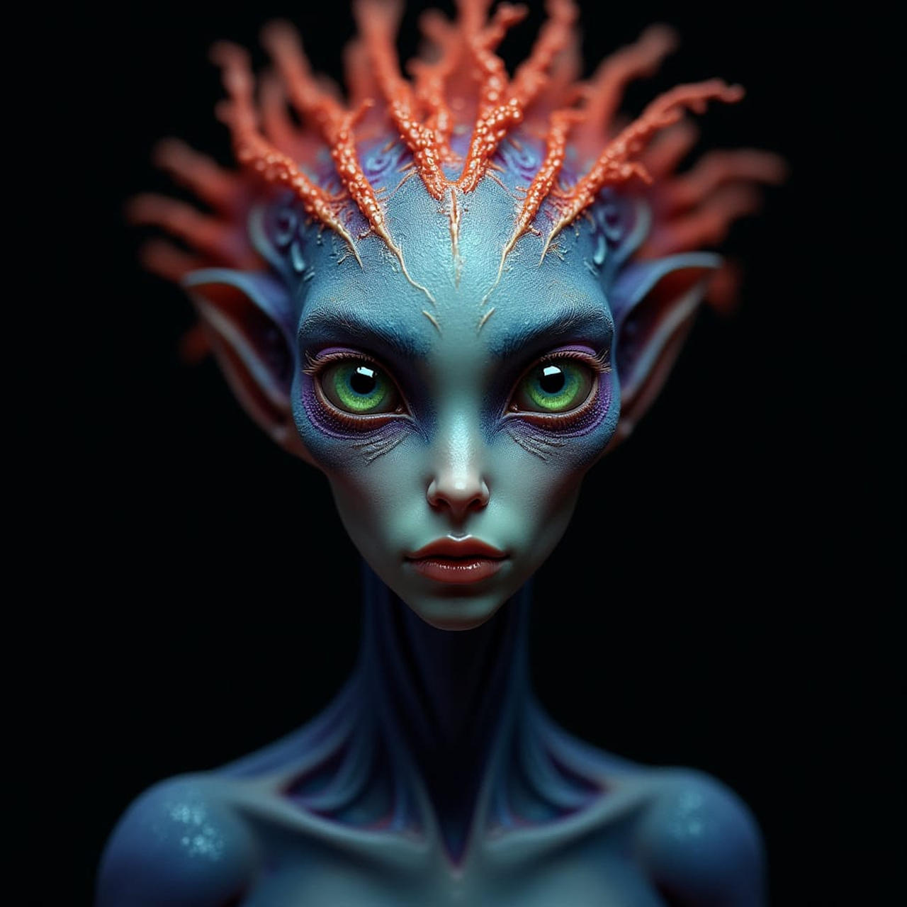 Female Alien Races Deviantart Female Alien by Lencarol on DeviantArt