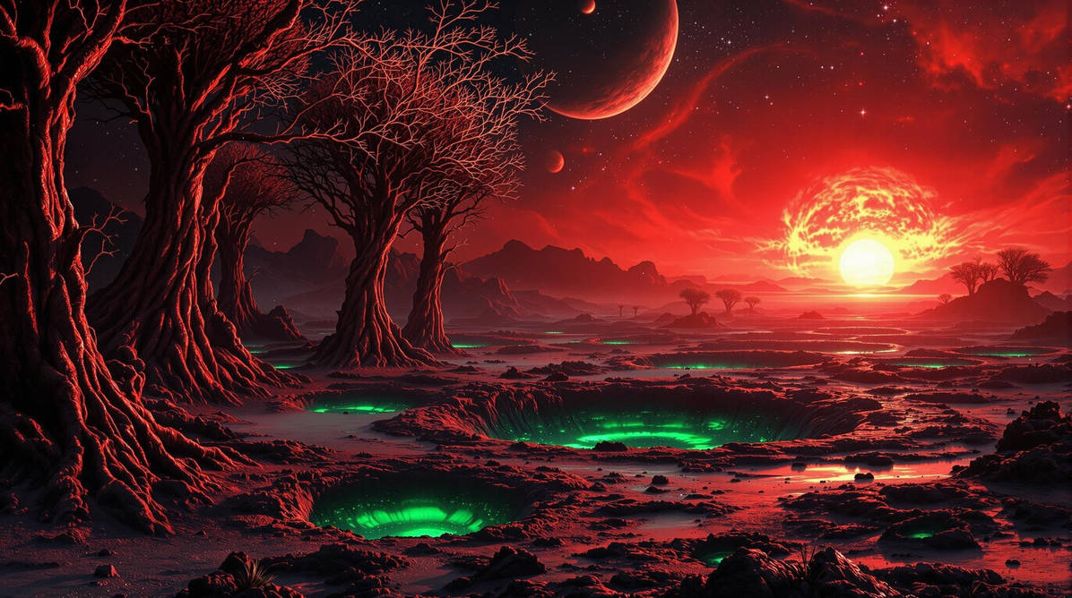 Sentient Planet Deviantart Distant Planet by Lencarol on DeviantArt